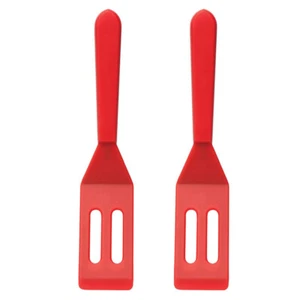 2 Stück Silikon Küchenwerkzeug Küche Spatel Pizza Käse Servierer Utensilien Steak - Bild 1 von 12