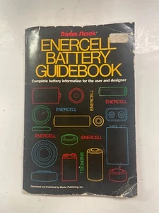 RADIO SHACK Enercell Battery Guidebook Vintage Book 1990 Paperback - Picture 1 of 2