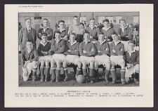 XL SONNTAGSPOST FUSSBALL ALBUM TEAMKARTE - DUNDEE F.C. 1933-34