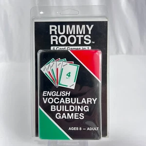RUMMY ROOTS Educational Vocabulary Building Card Game - NEW - Picture 1 of 4