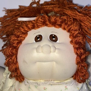 Little People Xavier Roberts Soft Sculpture Cabbage Patch Doll Red Hair 1978 VTG - Picture 1 of 8