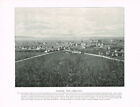 Inverness From Tomnahurich Hill Scotland Antique Picture Print Old 1902 Ps#209