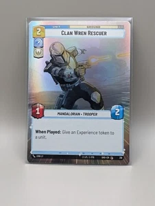 Star Wars Unlimited - Clan Wren Rescuer Hyperspace Foil Shadows of the Galaxy - Picture 1 of 1
