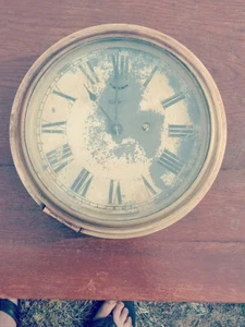 SHIPS CLOCK WITH NEWHAVEN MOVEMENT - Picture 1 of 11