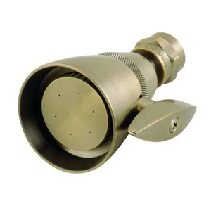 Kingston Brass K132A3 Made to Match Shower Head, Antique Brass - Picture 1 of 2