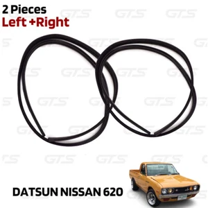 LH+RH Fenster TÜRSCHEIBE Kanal Filzlauf für Nissan/Datsun 620 '73 '84 - Bild 1 von 10