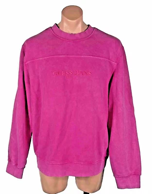 NWT Sean Wotherspoon x Guess USA Crewneck Farmers Market Mineral Purple L - Image 1 of 4