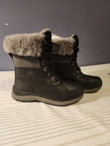 UGG Women's Adirondack Boot III Waterproof Black - Size 5 - Picture 1 of 7