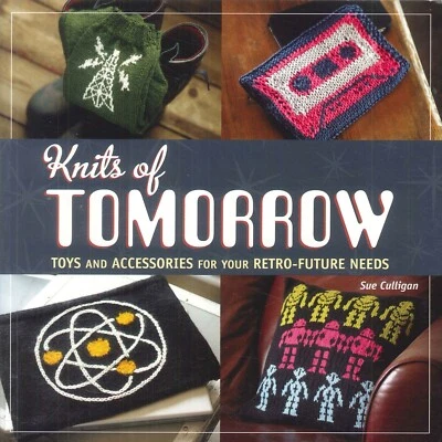 Knits Of Tomorrow 2012 Culligan Retro Future Knitting Patterns Atomic Robo Dog - Image 1 of 4