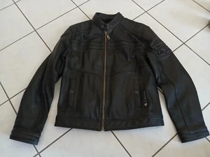 Cordon Jeans schwarze Herren (Teil) Lederjacke in Größe XL - Bild 1 von 16