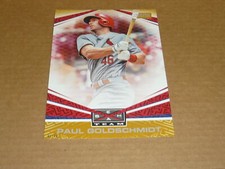 2019 Stadium Club BEAM TEAM JUMBO 5 X 7 GOLD 06/10 PAUL GOLDSCHMIDT CARDINALS