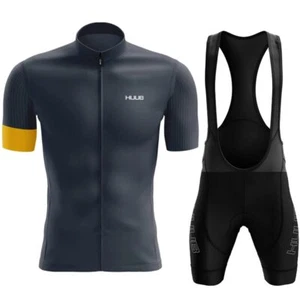 Short Sleeve Cycling Jersey Set Bib shorts Bicycle Clothing MTB Jersey Uniform - Picture 1 of 45