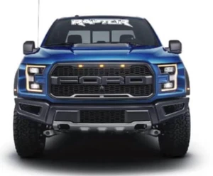 Fits Ford Ranger Raptor Sunstrip Graphics Windshield Banner Decal Sun Strip - Bild 1 von 4