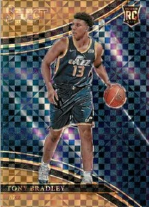 TONY BRADLEY 2017-18 Select COPPER COURTSIDE ROOKIE RC /49 Jazz #206 - Picture 1 of 2