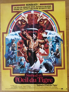 SINBAD ET L'OEIL DU TIGRE harryhausen affiche cinema originale 80x60 '77 - Picture 1 of 1