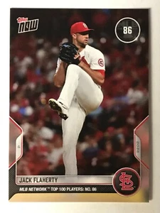2022 MLB TOPPS NOW® MLB Network's Top 100 JACK FLAHERTY #T-86 in hand MINT - Picture 1 of 2