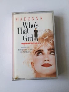 Madonna Who’s That Girl Album Tape Cassette 1987 Sire Records - Picture 1 of 2