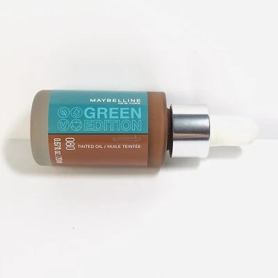 NUEVA Base de Aceite Tintada Maybelline Green Edition 080 Superdrop SELLADA Foto 1 de 4