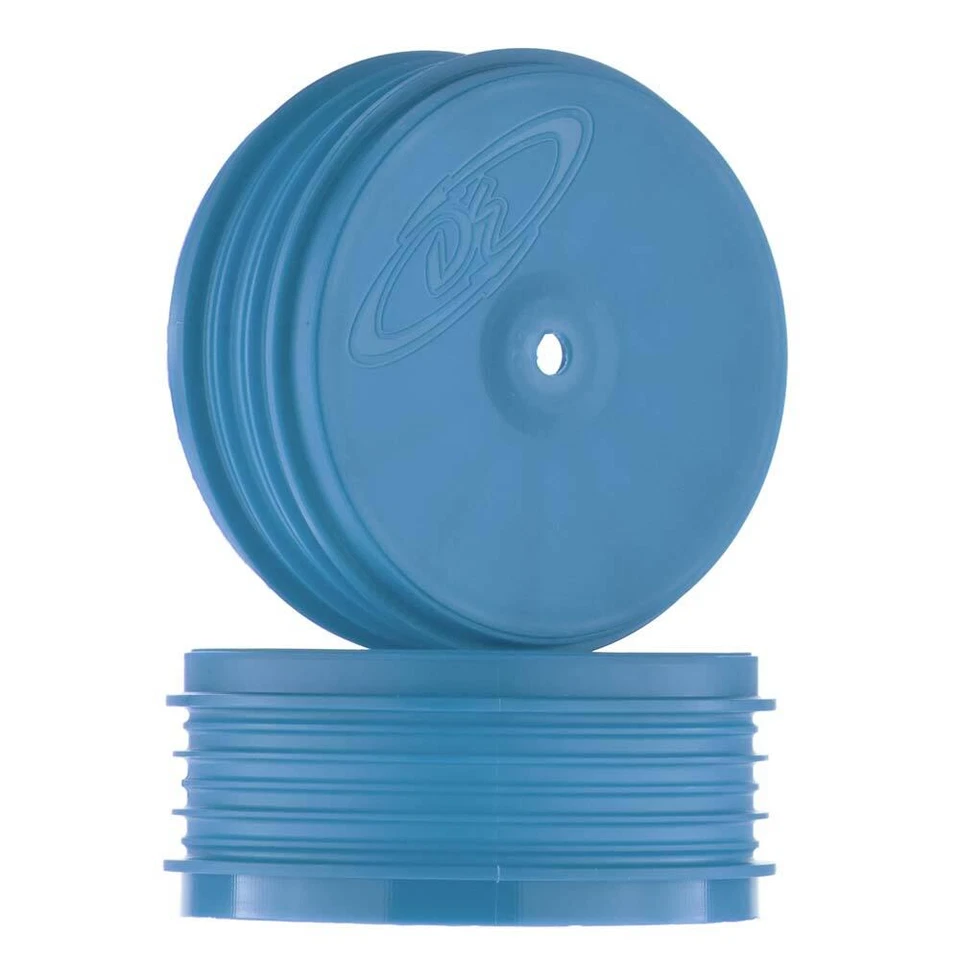 NEW DeRacing Speedline Plus 2.4" Buggy Wheels / Rims B44.3/TLR22-4 Blue ( 2 ) - Image 1 of 1