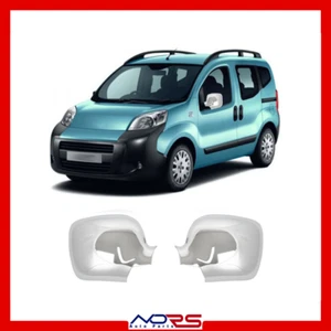 RENAULT KANGOO COMPATIBLE 2008-2013 CACHE RETROVISEUR ABS CHROMÉ 2 PIÈCES - Foto 1 di 10