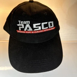 Vintage Team Pasco Mütze Kurbel- und Ladespezialisten schwarz Strapback - Bild 1 von 7