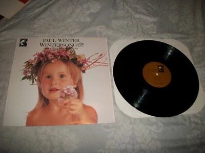PAUL WINTER WINTERSONG TOMORROW IS MY DANCING DAY  LP 1986 LIVING MUSIC NM VINYL - Image 1 of 2