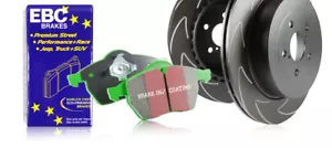 Disco deportivo con hoja delantera EBC y almohadilla de cosas verdes para Opel Zafira A 1.9 TD 100 HP 04>05 - Imagen 1 de 1