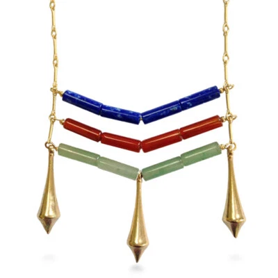 Collar Egipcio "Teti", 30" - Colección Tienda Museo Foto 1 de 2