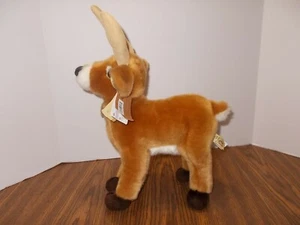 Weißschwanzhirsch Plüsch 14 Zoll H x 11 Zoll L von Miyoni Aurora mit Etikett - Top Zustand - Bild 1 von 8