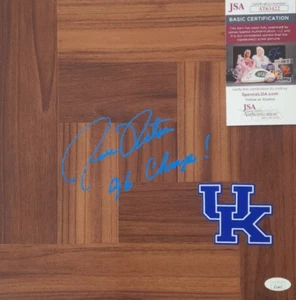 Rick Pitino Signed Floorboard w JSA COA #AT63422 Kentucky Wildcats 96 Champs! - Picture 1 of 2