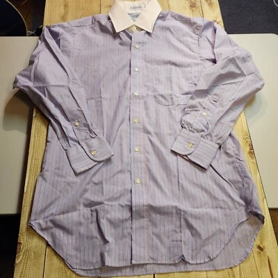 Camisa Bullock & Jones Mediana Lea Island Algodón Rayas Manga Larga Abotonada. Foto 1 de 4