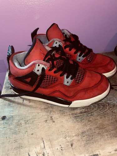 2013 Nike Air Jordan Retro 4 IV Toro Bravo ragazzi bambini PS GS 308499 603 taglia 13C