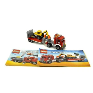 LEGO Creator Set Trasportatore Costruzioni 31005 Completo di Istruzioni Senza Scatola - Foto 1 di 5