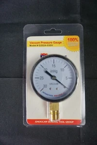 Vaccum Pressure Gauge 30 PSI 2 -1/2" Diameter 1/4" NPT Bottom Mount - G2024-030V - Bild 1 von 7