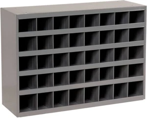 Durham 359-95 All-Welded Steel Bin Shelving 33-3/4x12x24-40 4x11-7/8x4-1/2 Bins - Picture 1 of 2