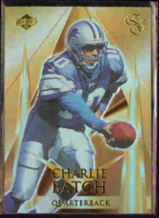 CHARLIE BATCH 2000 Edge Golden #'d Insert 1594/2000.  LIONS - Image 1 of 1