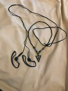 Jewelry Mens Necklace and head phones - Picture 1 of 3