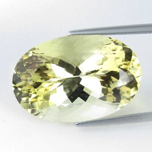34.66Cts Excellent Natural Yellow Color Unheated Scapolite Oval Shape - Picture 1 of 4