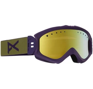 ANON MAJESTIC PELLOW/GOLD CHROME WOMEN'S SNOWBOARD MASK - Picture 1 of 1