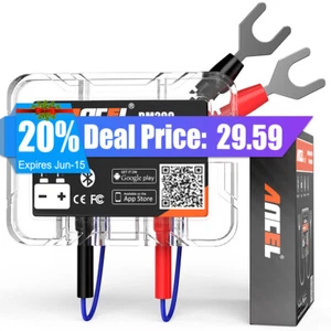 Ancel BM200 Car Battery Monitor Bluetooth 12V Battery Tester for iPhone Android - Picture 1 of 14