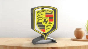 Porsche LARGE Trophy  Collectible - Free Shipping USA - Picture 1 of 9