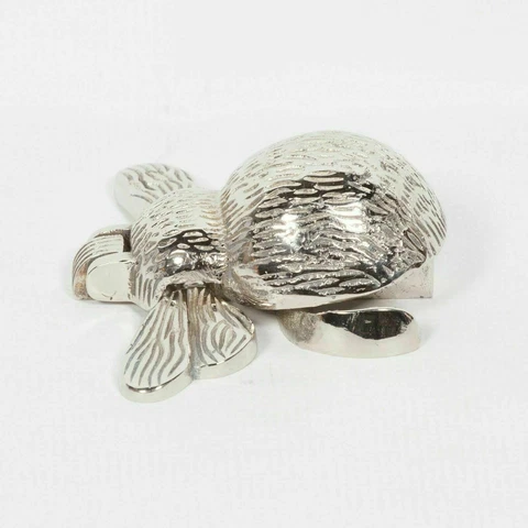 Classical Solid Brass Bumble Bee Door Knocker - Antique Vintage Country Nickel Cover