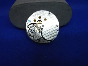 POCKET WATCH MOVEMENT 34mm PROGRESS USA FOR PARTS OR REPAIR! aaa3 - Picture 1 of 2