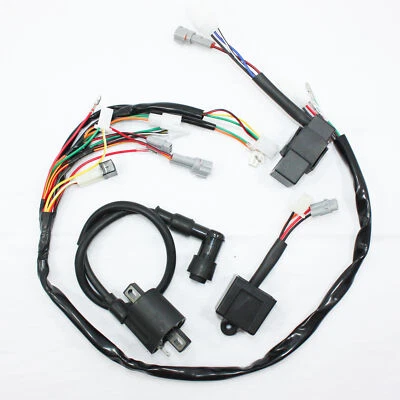 Wiring Harness Loom IGNITION CDI CONTROL UNIT COIL YAMAHA PW50 PY50 DIRT BIKE - Image 1 of 4