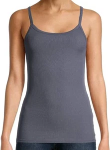 NO BOUNDARIES JUNIOR’S RIB CAMI TOP SLATE GRAY L(11-13) NWT [Q] - Bild 1 von 2