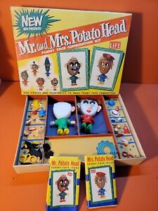 Vintage Rare LIFE Mr. and Mrs. Potato Head Funny Face Combination Kit ~ IOB