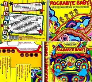 BEATLES COVER LULLABY RENDITIONS *VG+* "ROCKABYE BABY" 2007 US BABY ROCK REC. CD - Bild 1 von 1