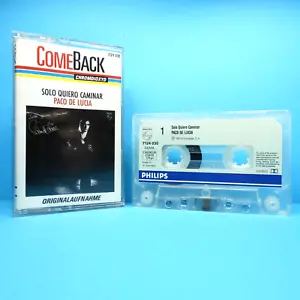 🎧 MC - PACO DE LUCIA - Solo Quiero Caminar * Kassette Cassette * PHILIPS 1981 - Picture 1 of 7