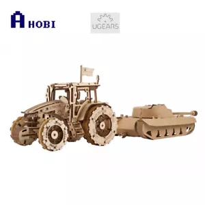 Made in Ukraine UGears The Tractor Wins Wooden Mechanical Model Kit - Bild 1 von 2