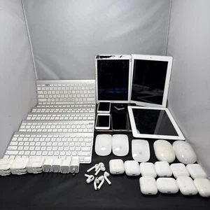 43 Stück Apple Produkte iPhone iPad AirPods Tastaturen Maus Uhr TEILE/REPARATUR - Bild 1 von 15